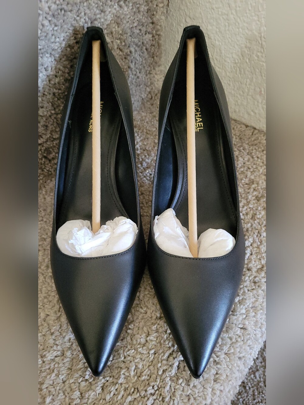 Michael Kors Black Alina Flex Pumps Size 8 - Picture 4 of 16